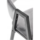 Стул HALMAR K473 серый/черный